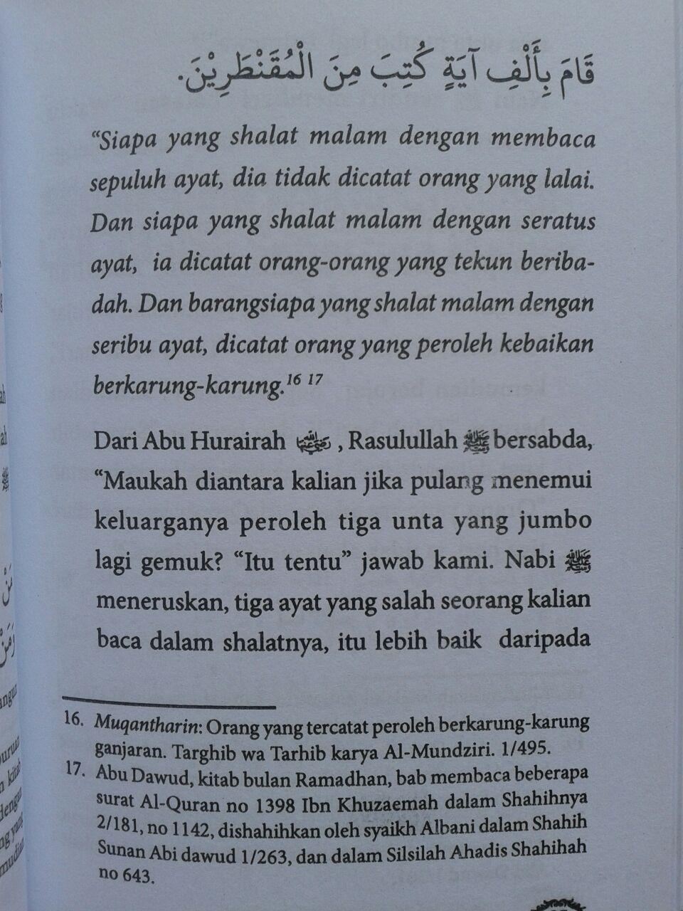 Buku Saku Panduan Praktis Shalat Tahajjud isi 4