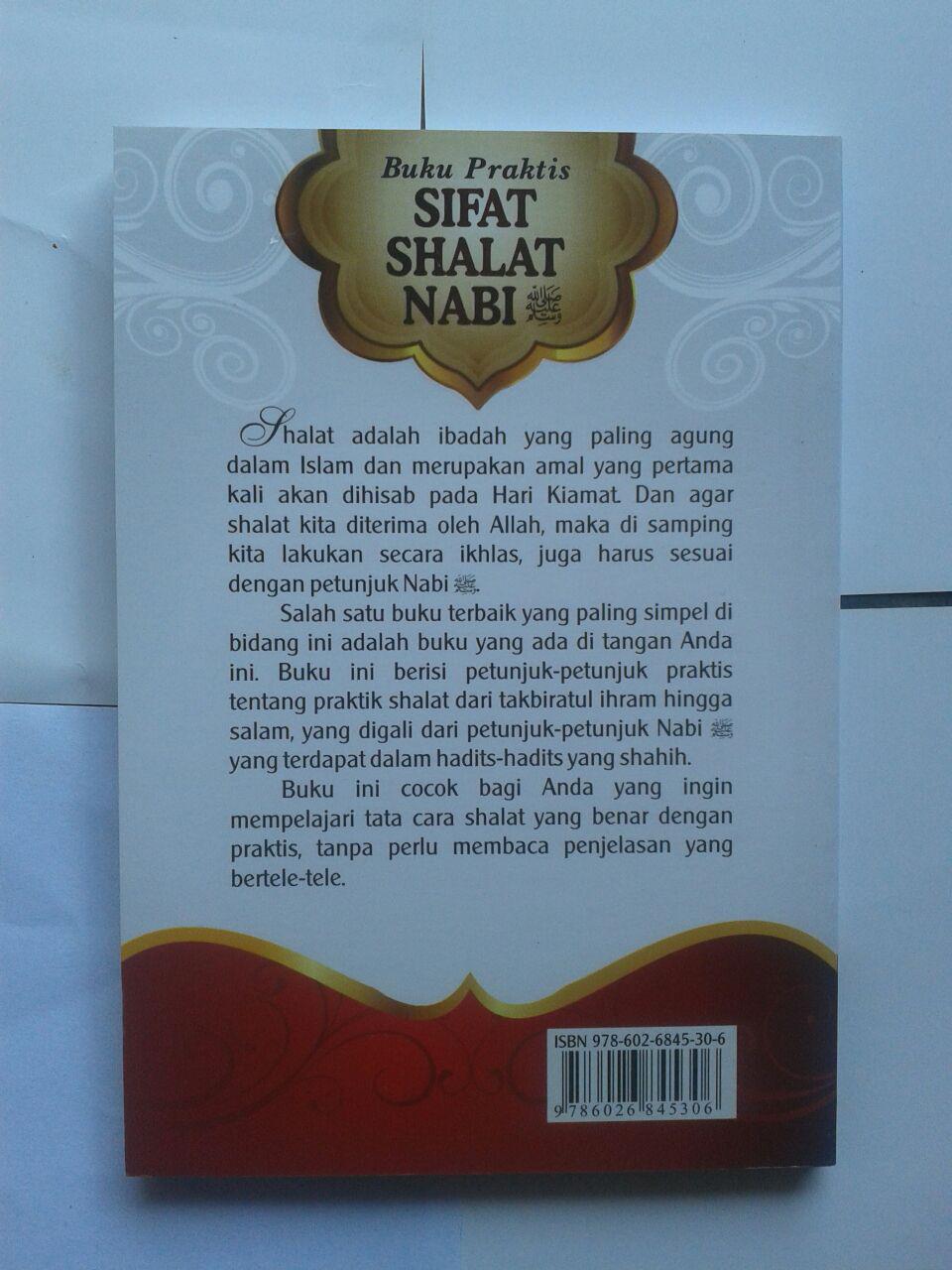 Buku Saku Praktis Sifat Shalat Nabi cover 2