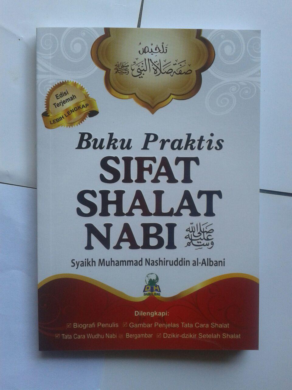 Buku Saku Praktis Sifat Shalat Nabi cover