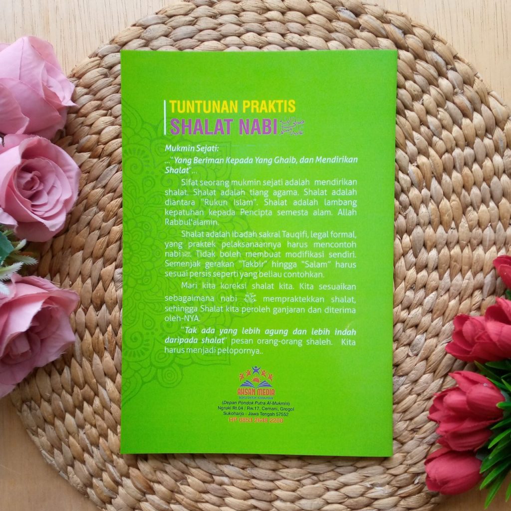 Buku Tuntunan Praktis Shalat Nabi Plus Transliterasi Latin