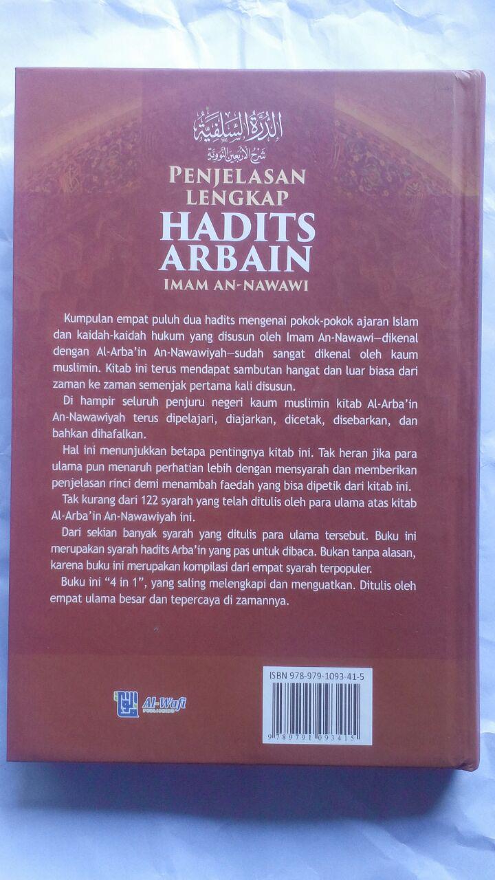 BK2790 Buku Penjelasan Lengkap Hadits Arbain Imam An-Nawawi 80.000 20% 64.000 Al-Wafi Publishing cover 2