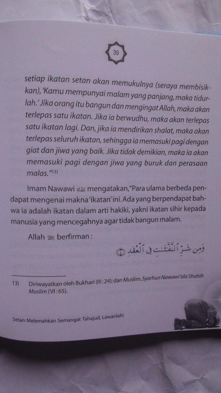 Buku Agar Semangat Tahajud Bagaimana Solusinya 25.000 15% 21.250 Nabawi Publishing Syaikh Wahid Abdus Salam Bali isi 3