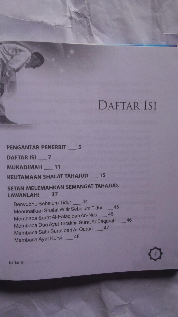 Buku Agar Semangat Tahajud Bagaimana Solusinya 25.000 15% 21.250 Nabawi Publishing Syaikh Wahid Abdus Salam Bali isi