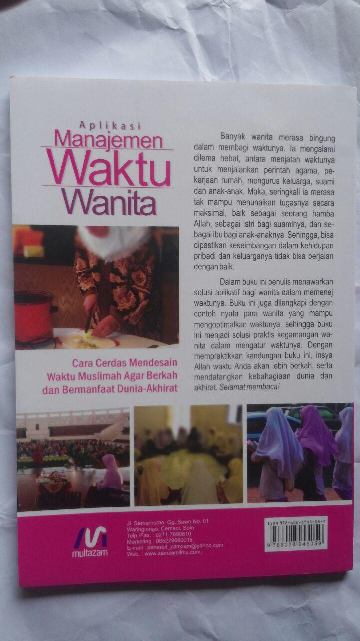Buku Aplikasi Manajemen Waktu Wanita 26.000 15% 22.100 Multazam Dr. Jasim Muhammad Badr cover