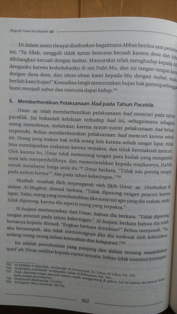 Buku Biografi Umar Bin Khattab 165.000 202.000 Ummul Qura isi