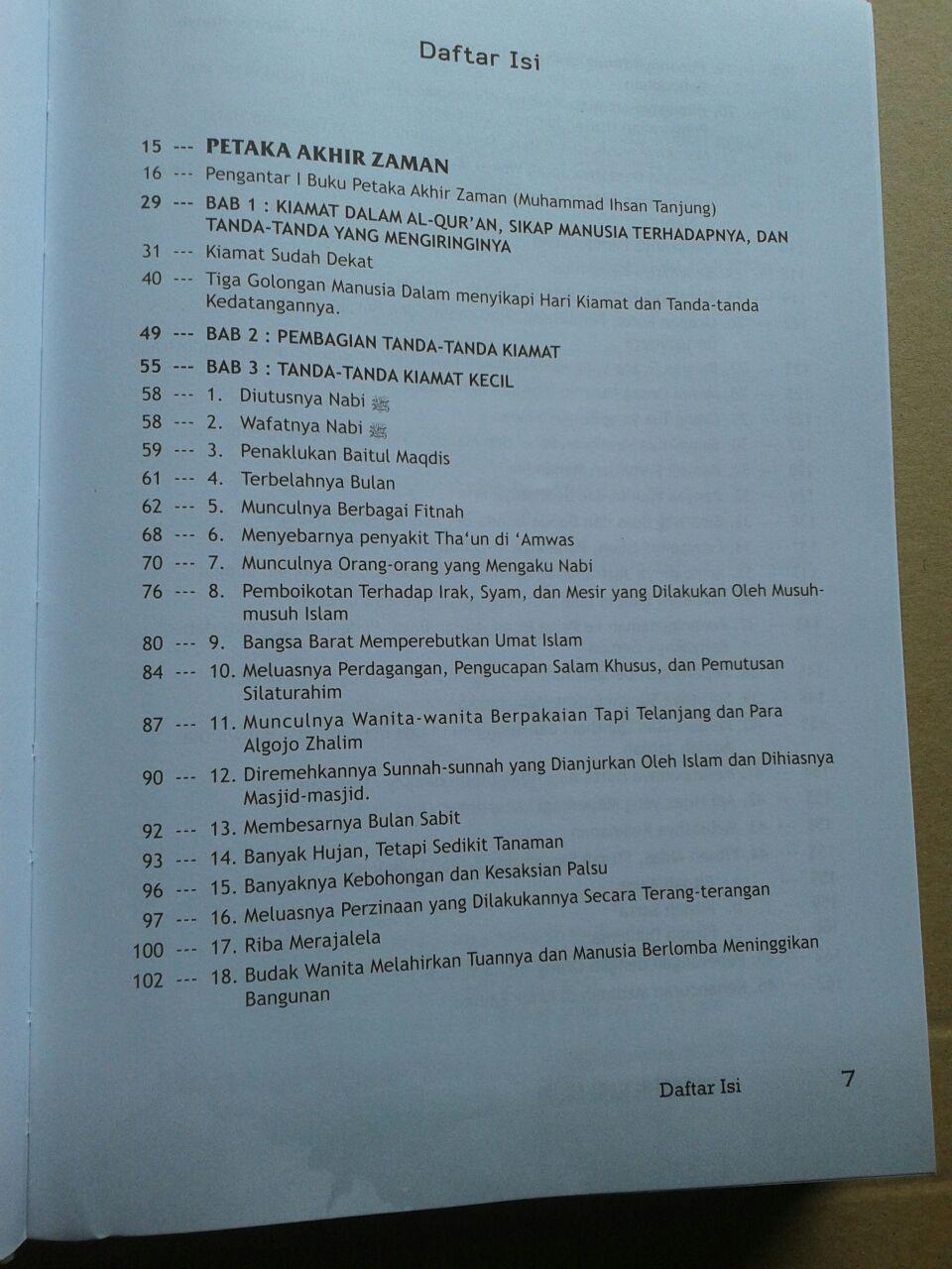 Buku Ensiklopedi Hari Akhir Trilogi Petaka Akhir Zaman isi 4
