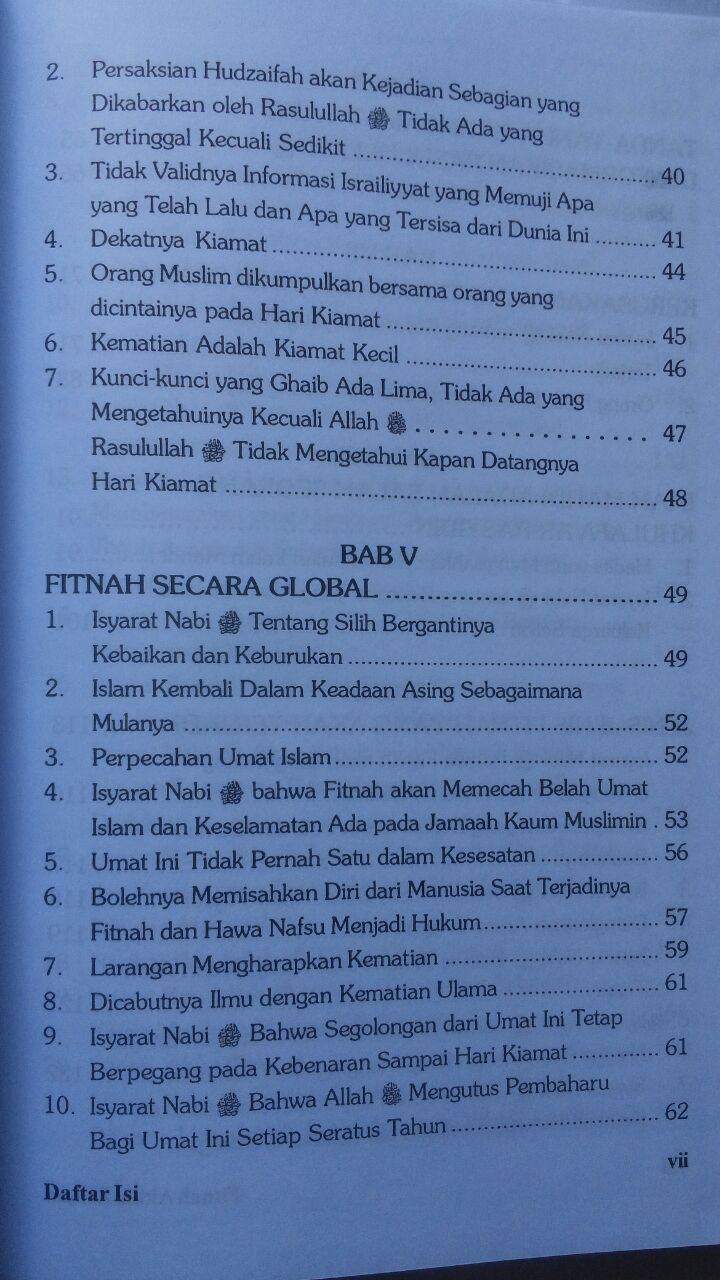 Buku Fitnah Akhir Zaman 1 Set 3 Jilid 441.000 20% 352.800 Pustaka Azzam isi 4