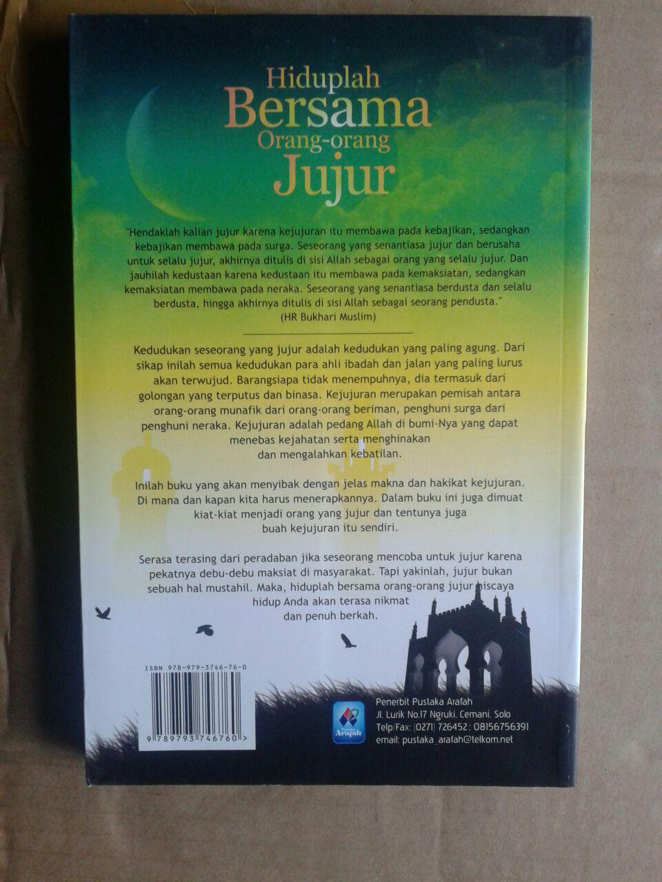 Buku Hiduplah Bersama Orang-Orang Jujur cover 2