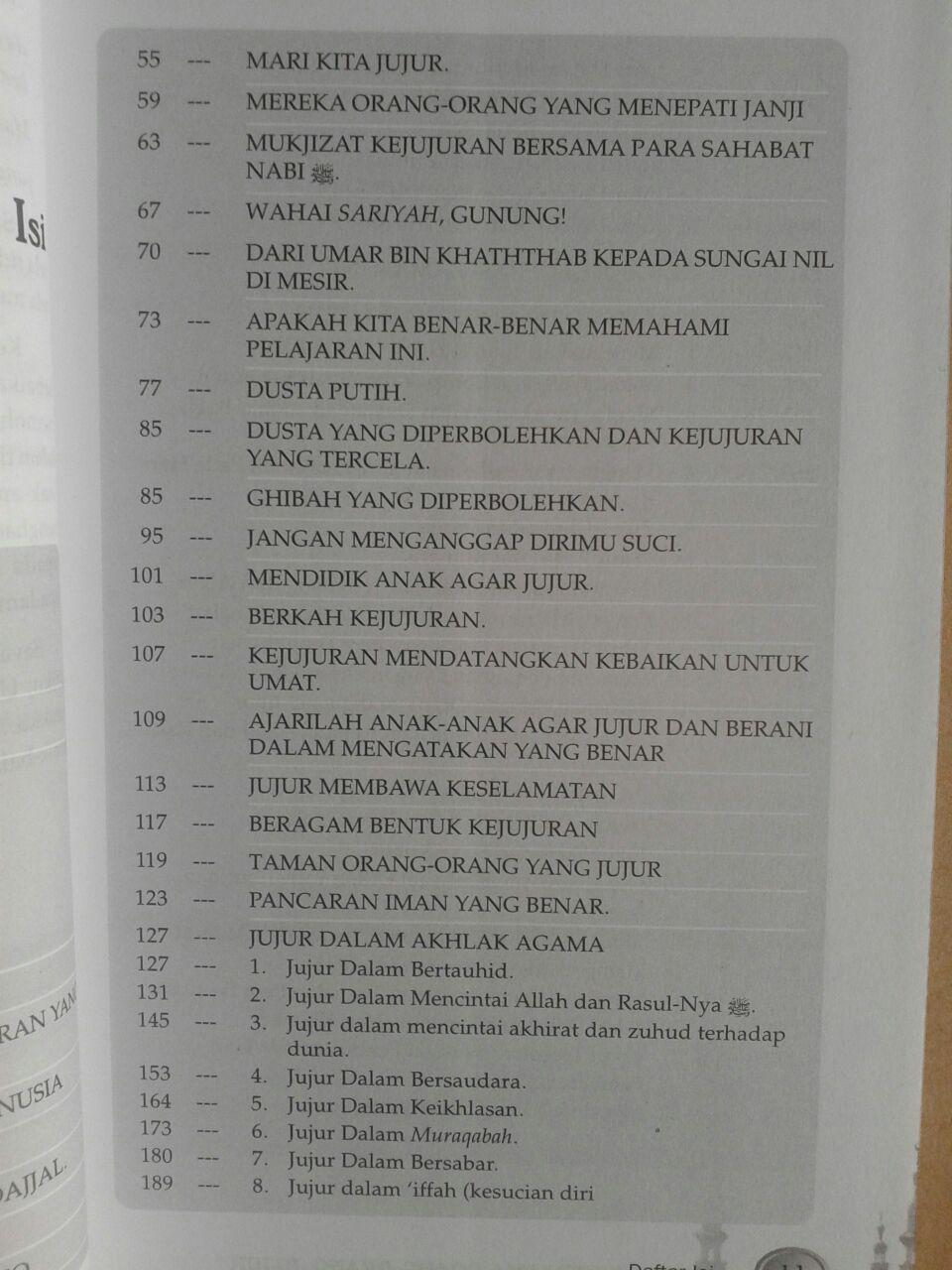 Buku Hiduplah Bersama Orang-Orang Jujur isi 3
