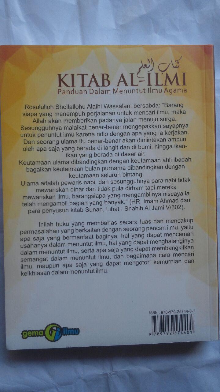 Buku Kitab Al-Ilmi Panduan Dalam Menuntut Ilmu Agama 78,000 20% 62,400 Gema Ilmu cover 2
