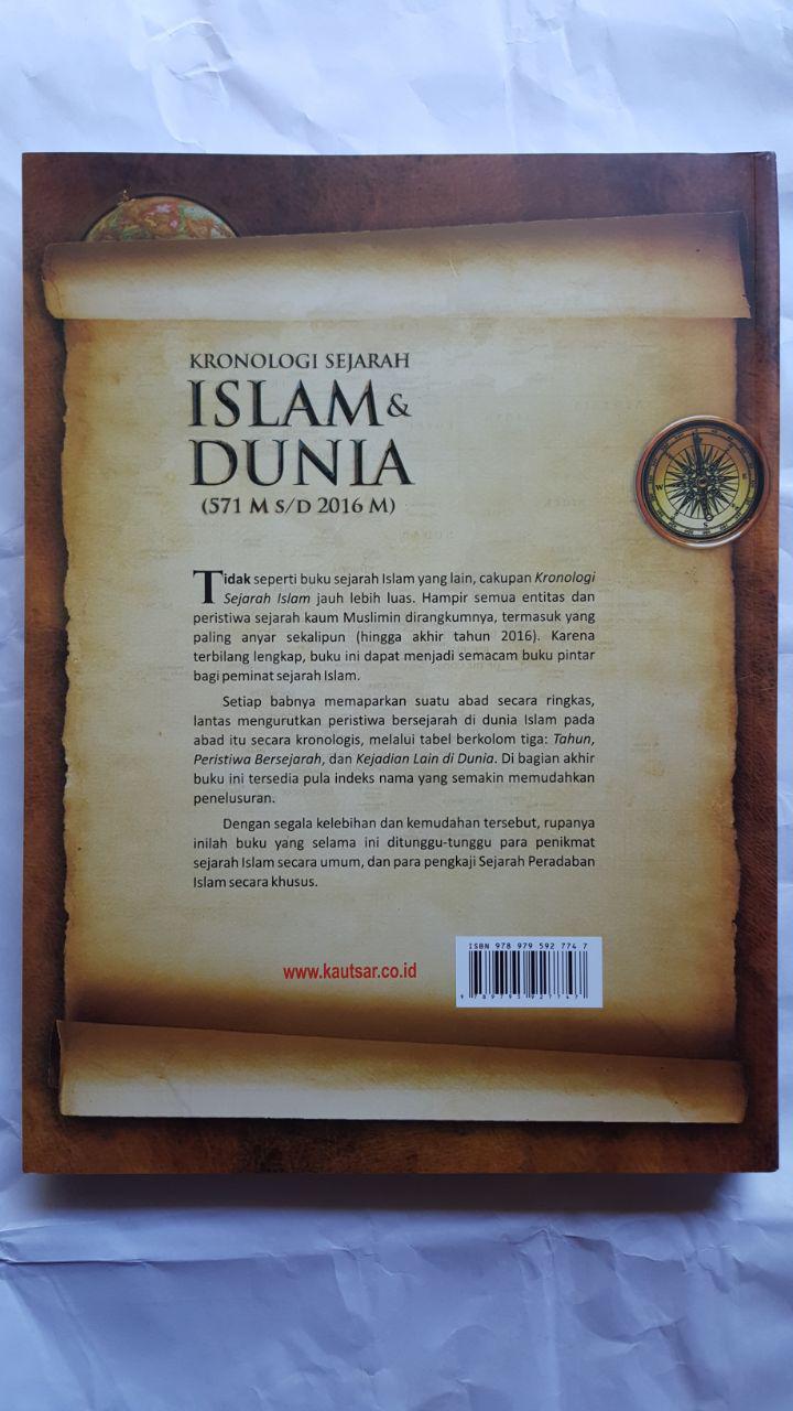 Buku Kronologi Sejarah Islam Dan Dunia 571 - 2016 Masehi 185.000 20% 148.000 Pustaka Al-Kautsar cover 2