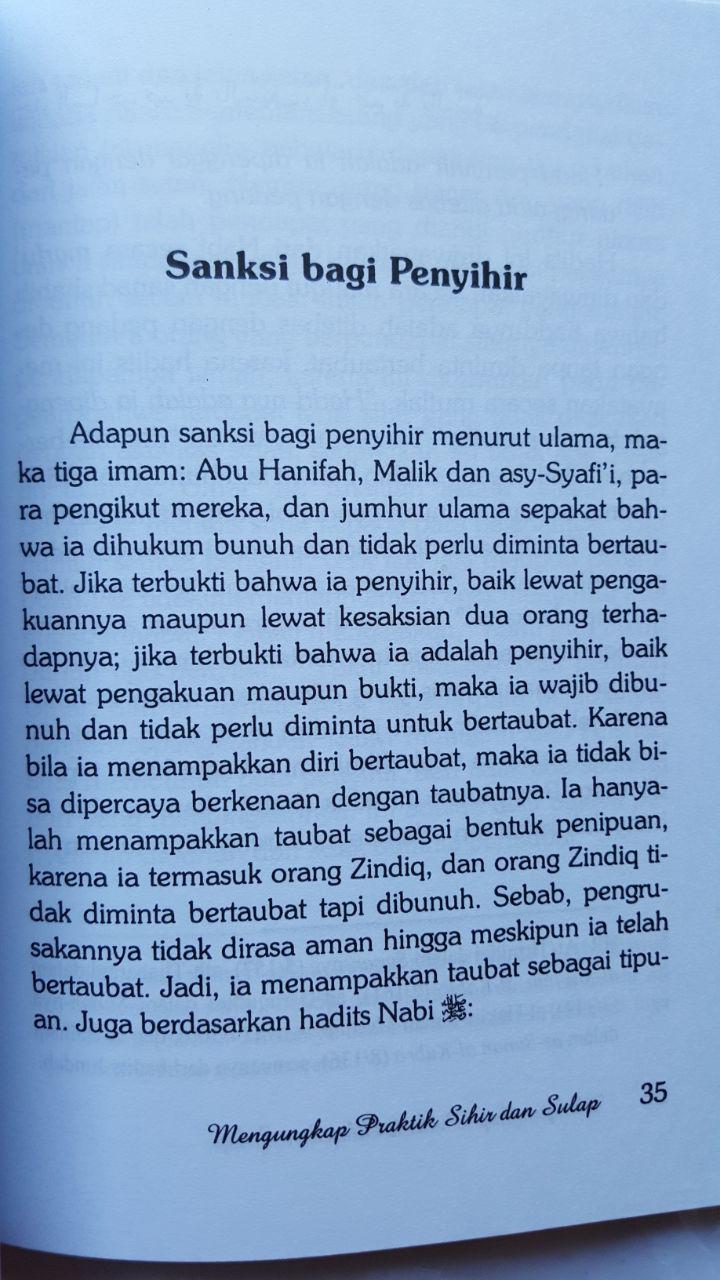 Buku Mengungkap Praktis Sihir Dan Sulap 16.000 15% 13.600 Pustaka At-Tazkia isi 4