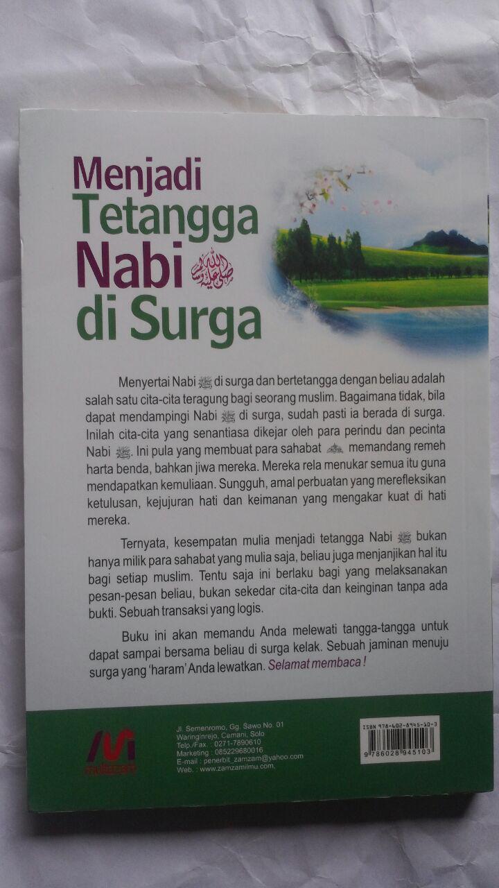 Buku Menjadi Tetangga Nabi Di Surga 32.000 15% 27.200 Multazam Abu Malik Adnan Al-Maqthari cover