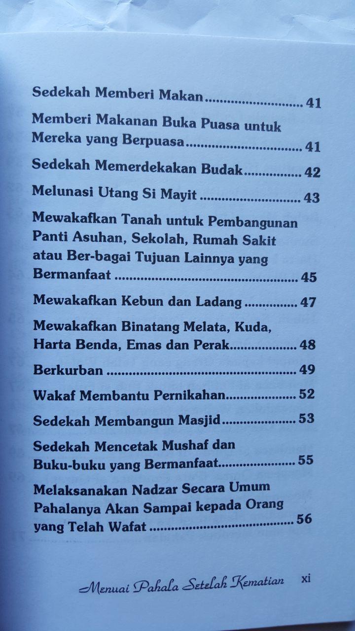 Buku Menuai Pahala Setelah Kematian 14.000 15% 11.900 Pustaka At-Tazkia isi 3