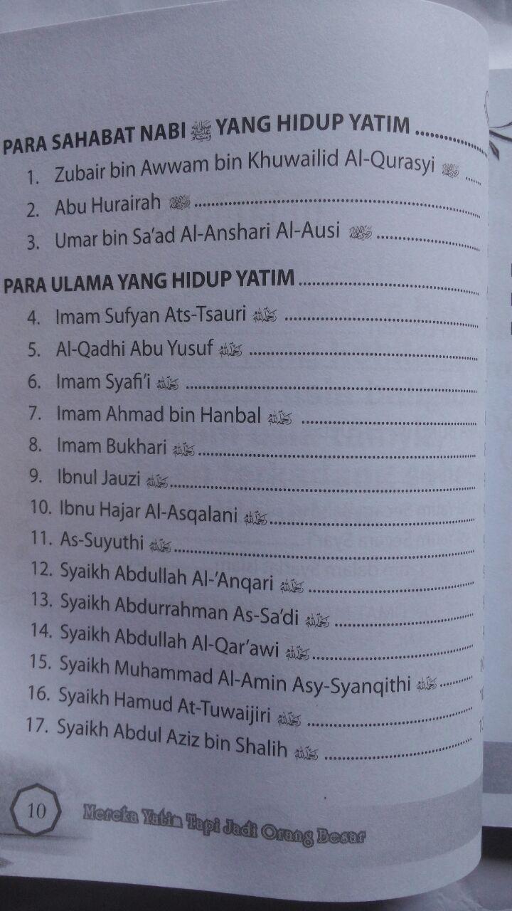 Buku Mereka Yatim Tapi Jadi Orang Besar 23.000 15% 19.550 Kiswah Media Dr. Abdullah Al-Luhaidan Dr. Abdullah Al-Muthaww isi 2