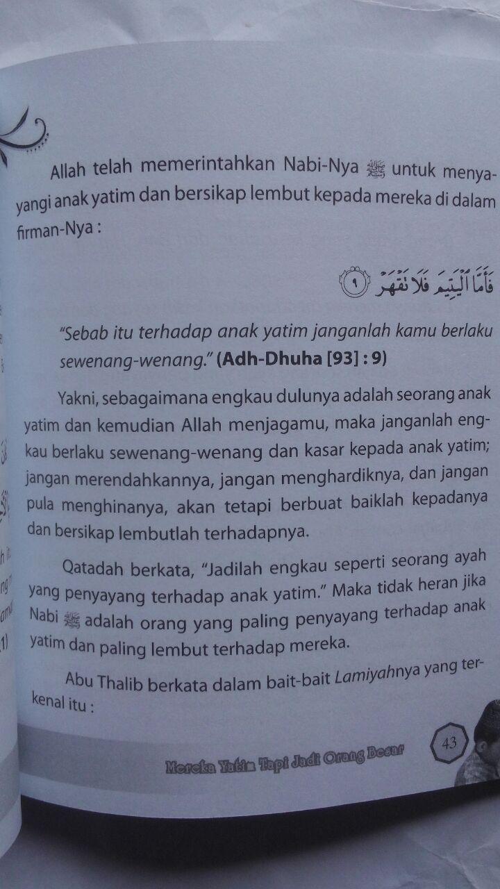 Buku Mereka Yatim Tapi Jadi Orang Besar 23.000 15% 19.550 Kiswah Media Dr. Abdullah Al-Luhaidan Dr. Abdullah Al-Muthaww isi