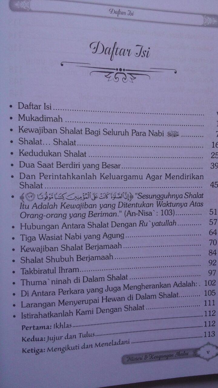 Buku Misteri Dan Keagungan Shalat 30.000 15% 25.500 Darul Haq isi 2