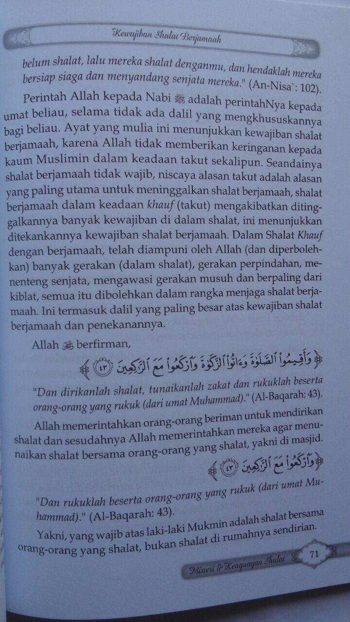 Buku Misteri Dan Keagungan Shalat 30.000 15% 25.500 Darul Haq isi 3