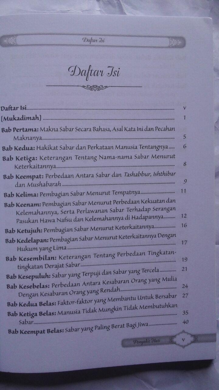 Buku Penjelasan Tuntas Tentang Sabar Dan Syukur 25.000 15% 21.250 Darul Haq Ibnu Qayyim Al-Jauziyyah isi 3