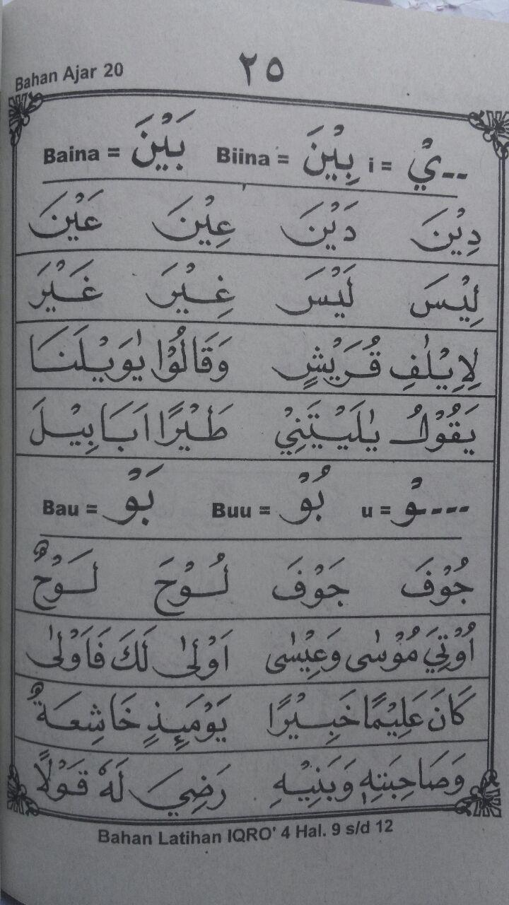 Buku Saku Iqro Klasikal Cara Cepat Belajar Membaca Al-Qur'an 2.500 5% 2.375 AMM isi 2