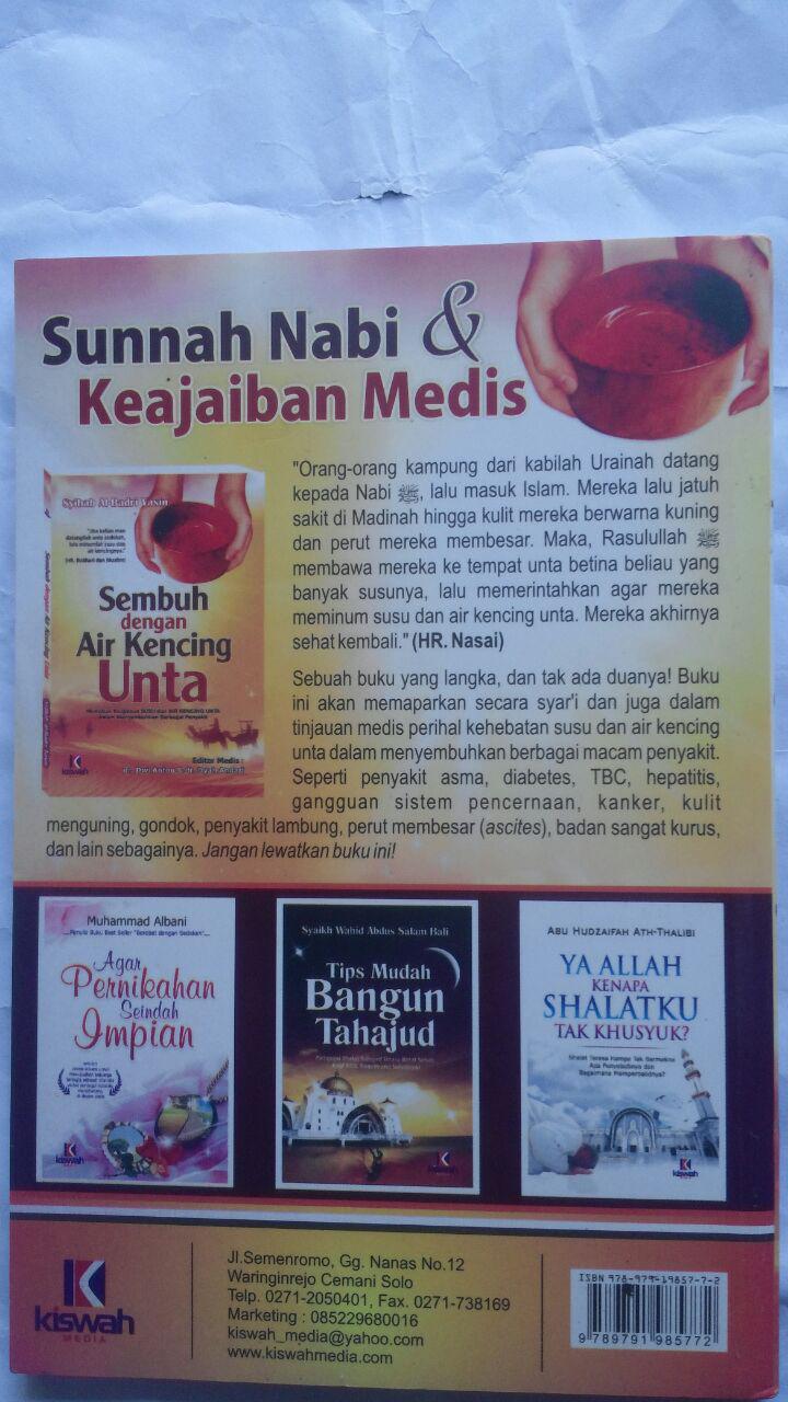 Buku Sembuh Dengan Air Kencing Unta 26.000 15% 22.100 Kiswah Media Syihab Al-Badri Yasin cover