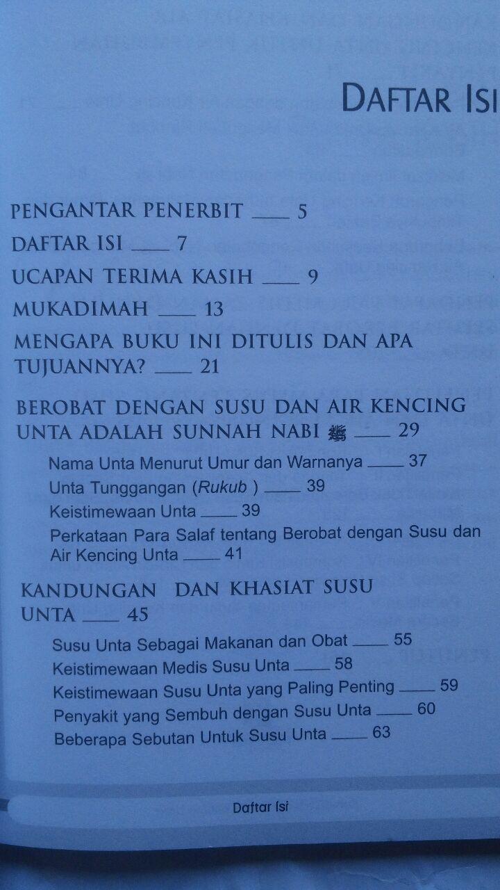 Buku Sembuh Dengan Air Kencing Unta 26.000 15% 22.100 Kiswah Media Syihab Al-Badri Yasin isi 3