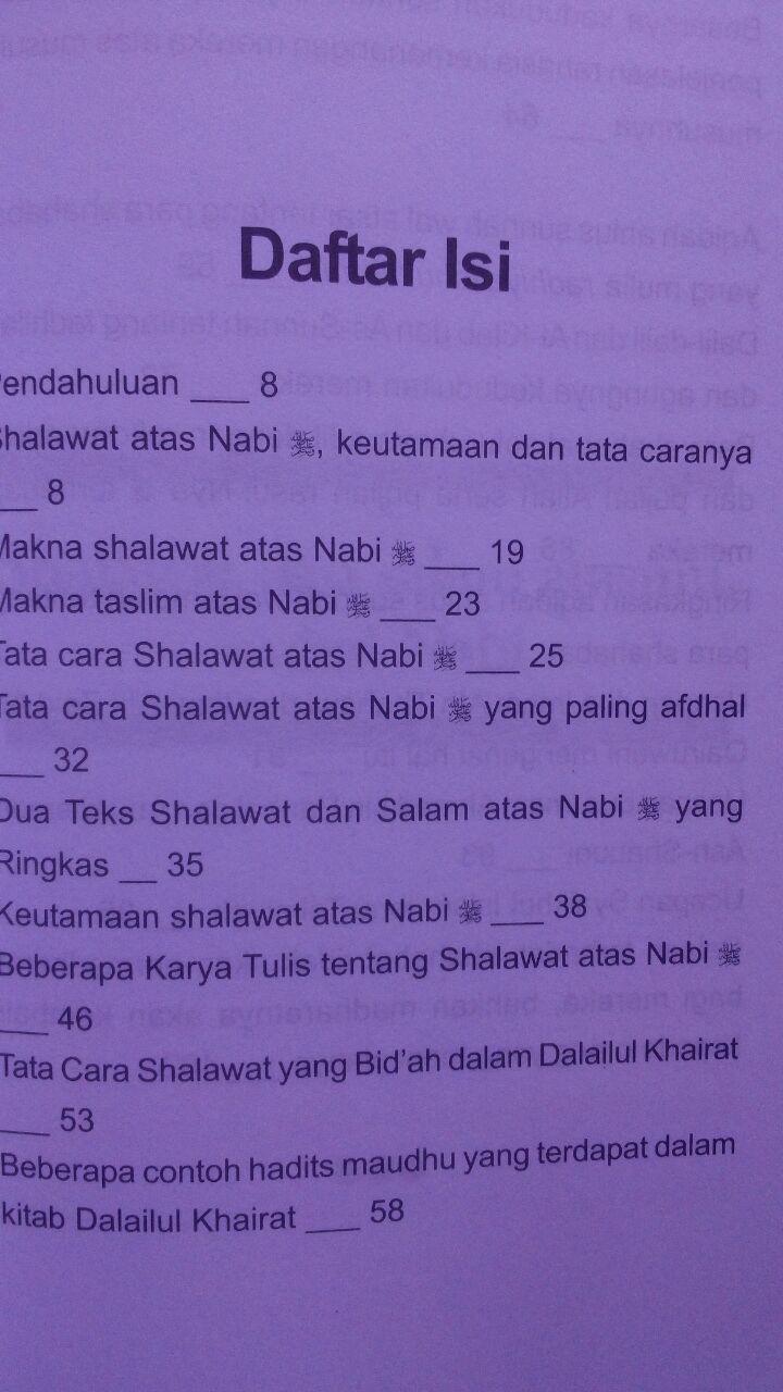 Buku Shalawat Dan Salam Atasmu Wahai Nabi 18.500 15% 15.725 Gema Ilmu Syaikh Abdul Muhsin bin Hamd Al-Abbad Al-Badr isi 2