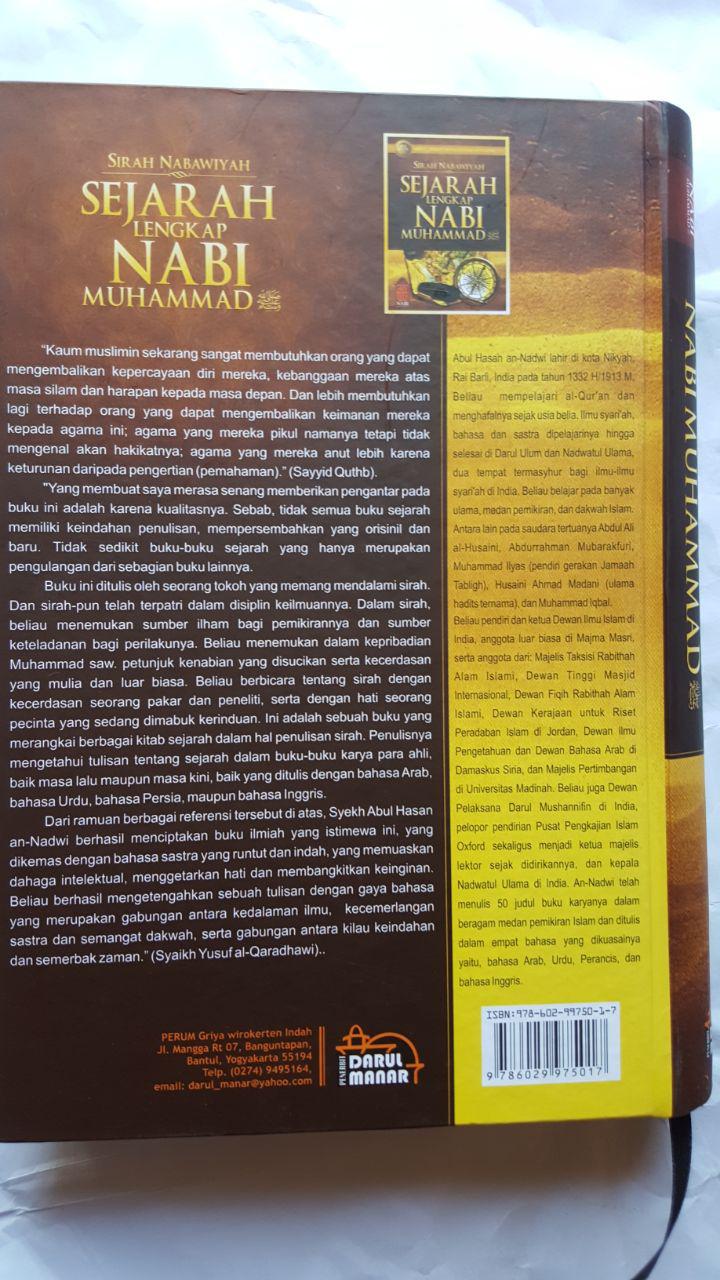 Buku Sirah Nabawiyah Sejarah Lengkap Nabi Muhammad 135.000 20% 108.000 Darul Manar cover 2
