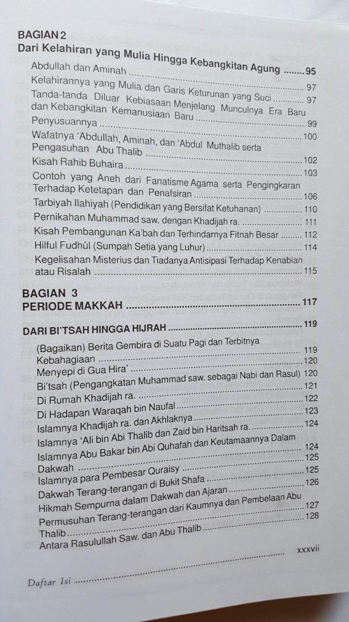 Buku Sirah Nabawiyah Sejarah Lengkap Nabi Muhammad 135.000 20% 108.000 Darul Manar isi 4