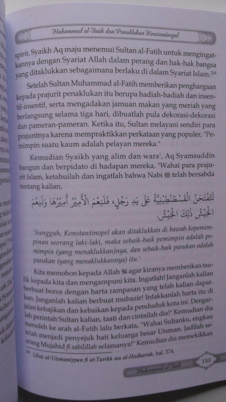 Buku Sultan Muhammad Al-Fatih Sang Penakluk Konstantinopel 40.000 15% 34.000 Darul Haq DR. Ali Muhammad Ash-Shallabi isi