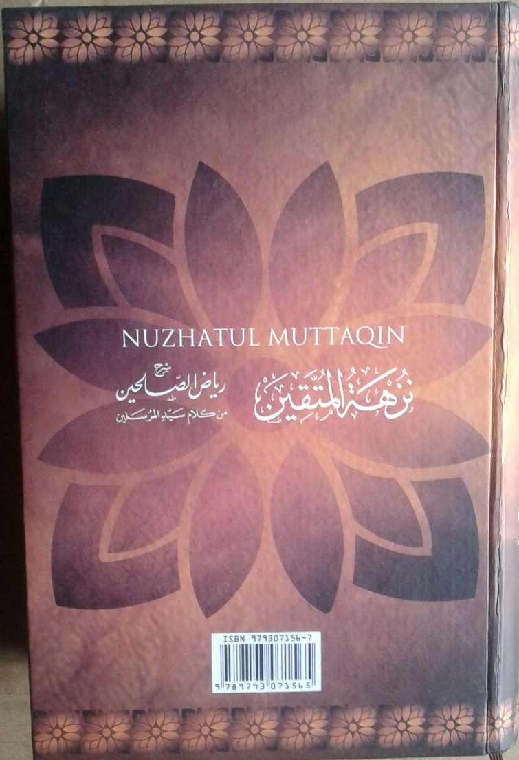 Buku Syarah Dan Terjemah Riyadhus Shalihin 1 Set 2 Jilid cover 3