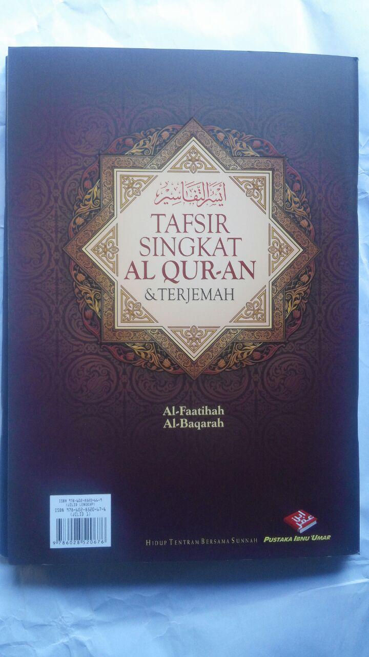 Buku Tafsir Singkat Al-Quran Dan Terjemah Kecil Set 30 Jilid 450.000 25% 337.500 Pustaka Ibnu Umar DR. As'ad Mahmud Humad cover 2