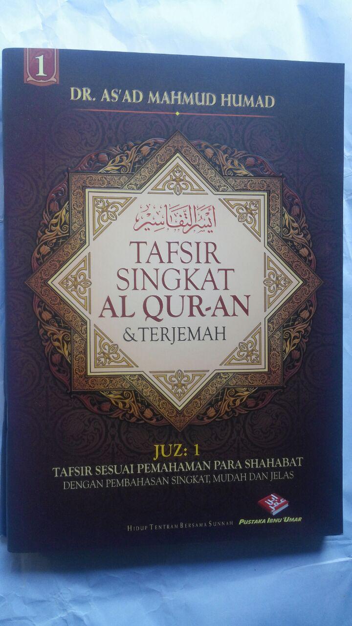 Buku Tafsir Singkat Al-Quran Dan Terjemah Kecil Set 30 Jilid 450.000 25% 337.500 Pustaka Ibnu Umar DR. As'ad Mahmud Humad cover