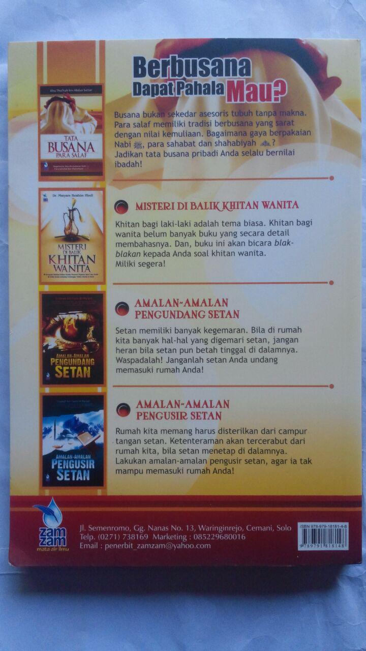 Buku Tata Busana Para Salaf 39.500 15% 33.575 Zam Zam Abu Thalhah bin Abdus Sattar cover