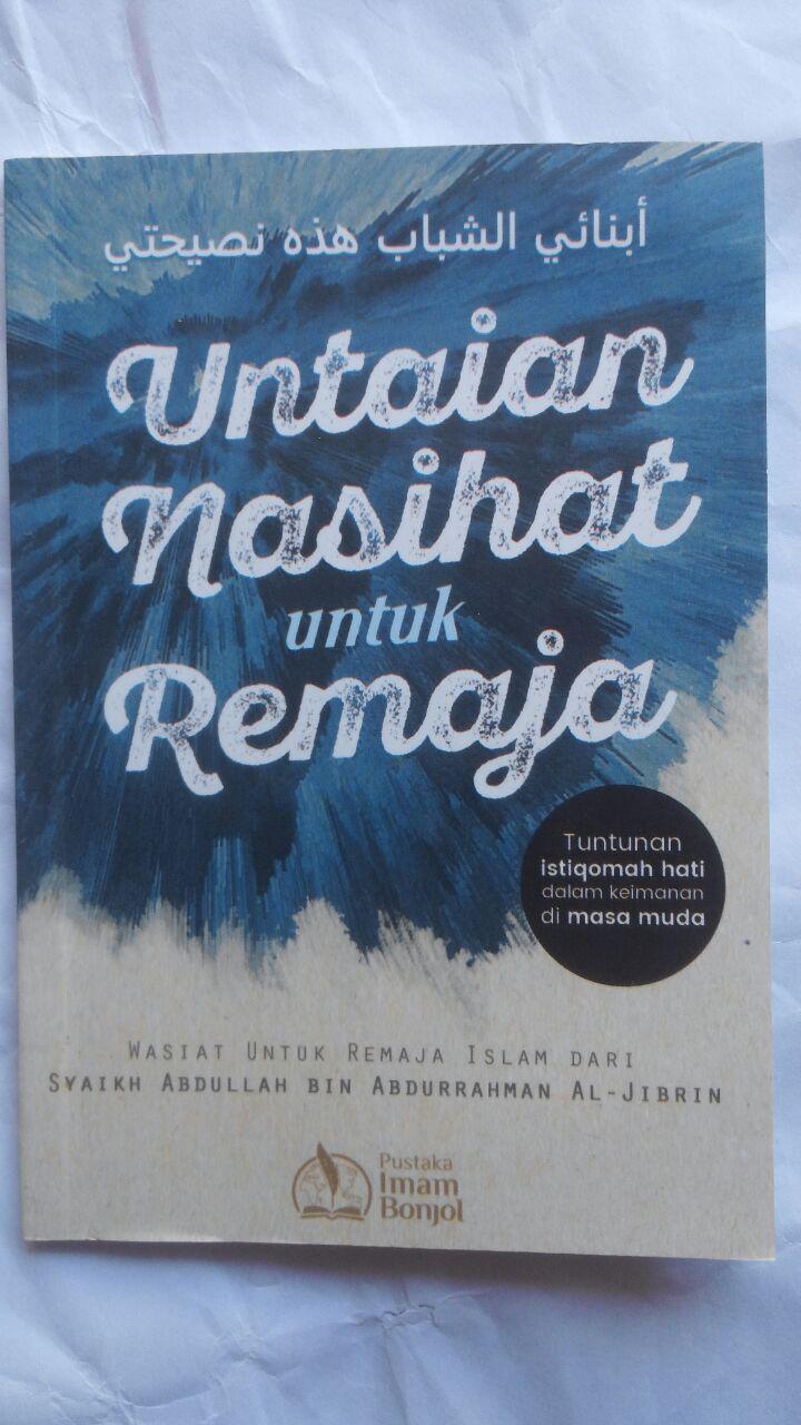 Buku Untaian Nasihat Untuk Remaja 5.000 15% 4.250 Pustaka Imam Bonjol cover