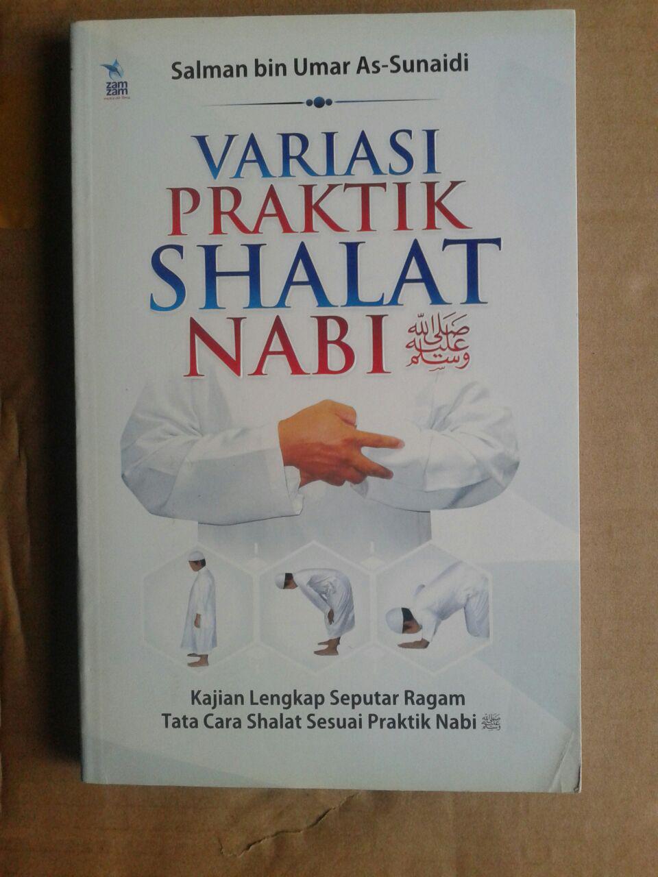 Buku Variasi Praktik Shalat Nabi Kajian Lengkap Shalat cover