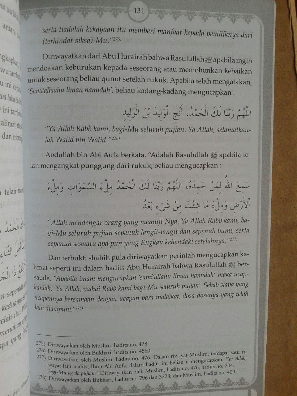 Buku Variasi Praktik Shalat Nabi Kajian Lengkap Shalat isi