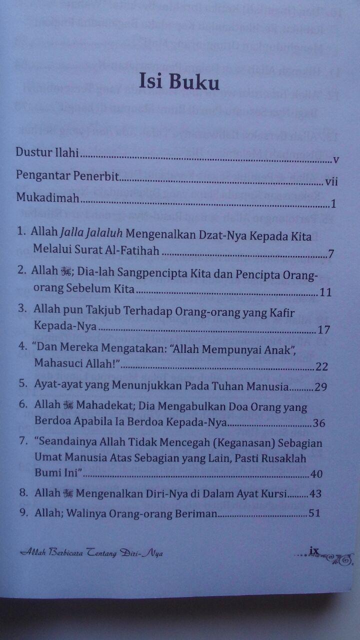 Buku Allah Berbicara Tentang Diri-Nya 75.000 20% 60.000 Pustaka Al-Kautsar Prof. DR. Umar Sulaiman Al-Asyqar isi 2