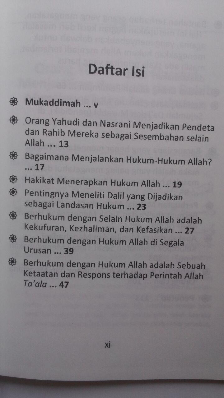 Buku Bagaimana Menerapkan Hukum Allah 15.000 15% 12.750 Darus Sunnah Husain bin Audah Al-Awayisyah isi 2