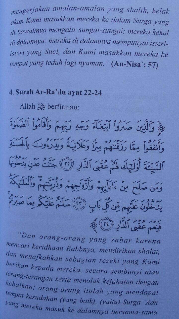 Buku Engkaulah Bidadari Surga 30.000 15% 25.500 Pustaka Al-Haura Muhammad bin Abdul Wahhab Al-Wushabiy isi 4