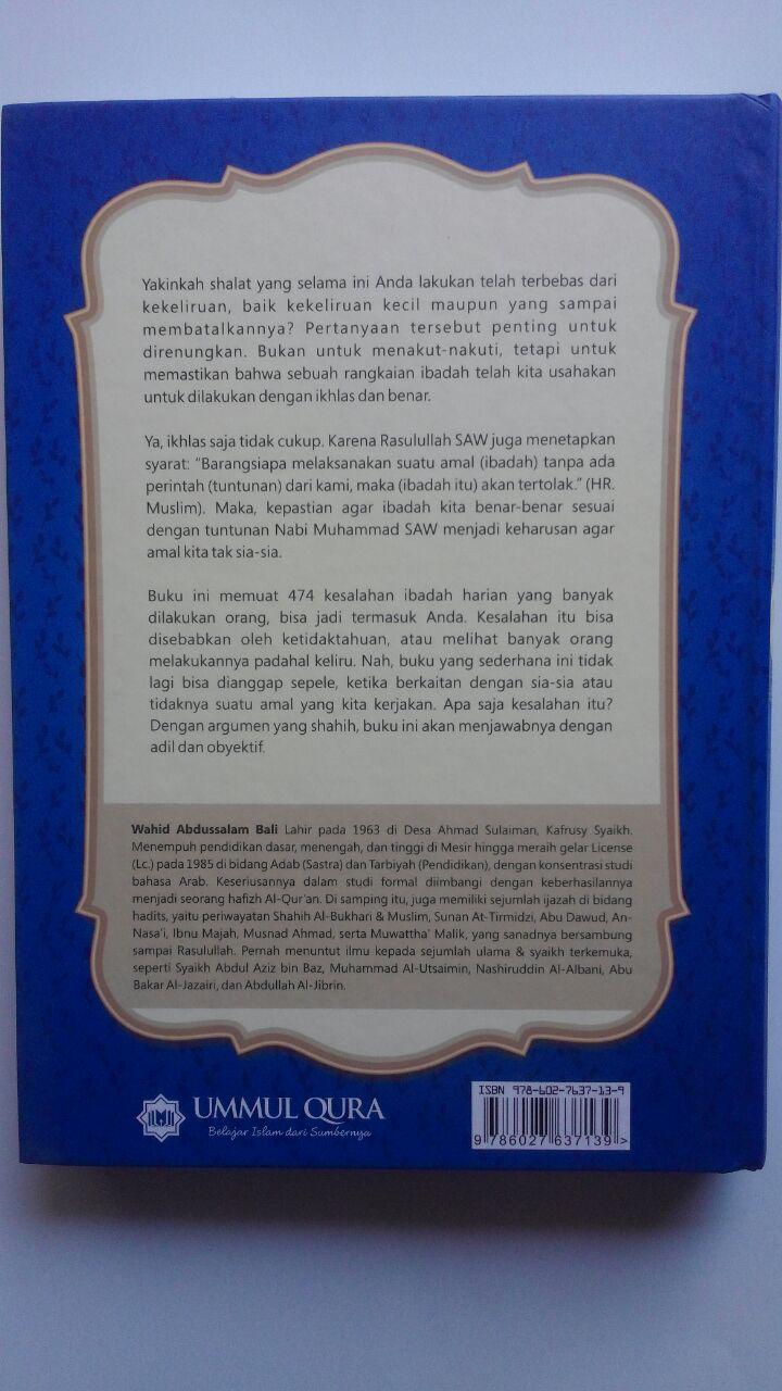 Buku Ensiklopedi Kesalahan Dalam Ibadah 95.000 20% 76.000 Ummul Qura Syaikh Wahid Abdus Salam Bali cover