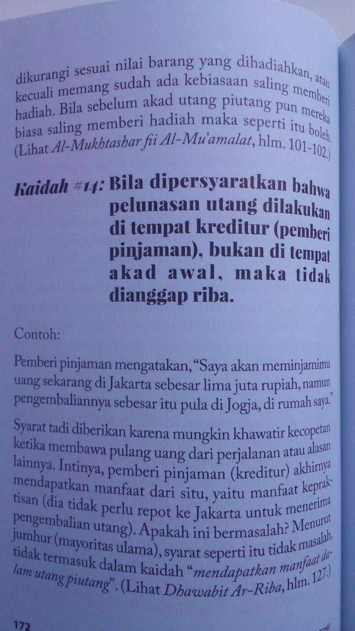 Buku Fikih Muamalah Taubat Dari Utang Riba Dan Solusinya 125.000 20% 100.000 Rumaysho isi 4