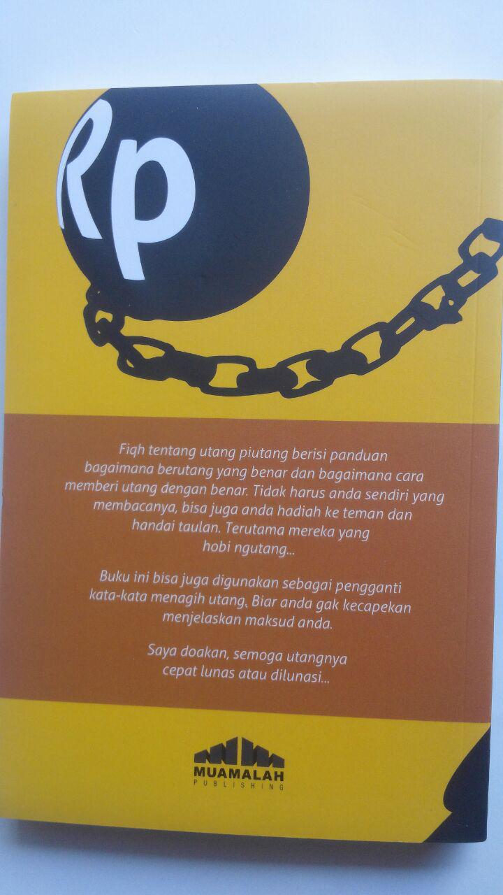 Buku Fikih Utang Ada Orang Utang 35.000 5% 33.250 Muamalah Publishing Ammi Nur Baits cover