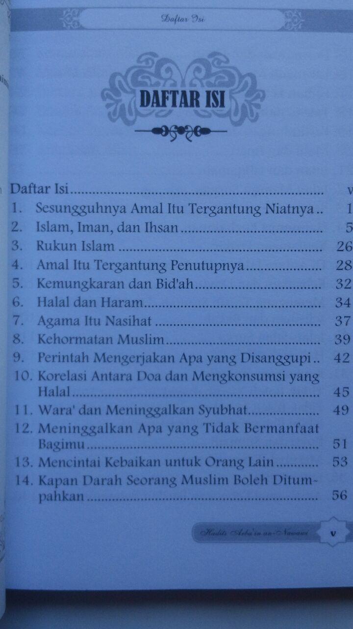 Buku Hadits Arba'in An-Nawawi Terjemah Intisari Kandungan Hadits 17.000 15% 14.450 Darul Haq Imam An-Nawawi isi 2