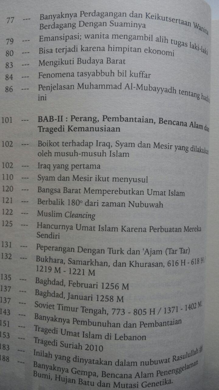 Buku Kita Berada Di Akhir Zaman Menyingkap Nubuwah Rasul 65.000 20% 52.000 Granada Mediatama Abu Fatiah Al-Adnani isi 3