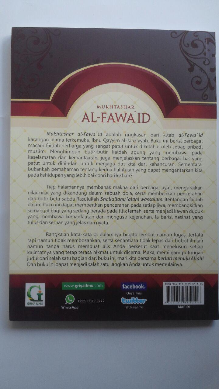 Buku Mukhtashar Al-Fawaid Untaian Faidah Penuh Hikmah 26.000 15% 22.100 Griya Ilmu Ibnul Qayyim Al-Jauziyyah cover