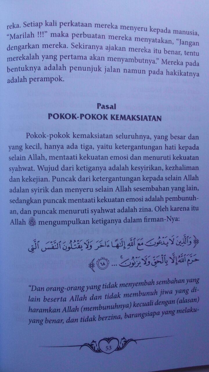 Buku Mukhtashar Al-Fawaid Untaian Faidah Penuh Hikmah 26.000 15% 22.100 Griya Ilmu Ibnul Qayyim Al-Jauziyyah isi 4