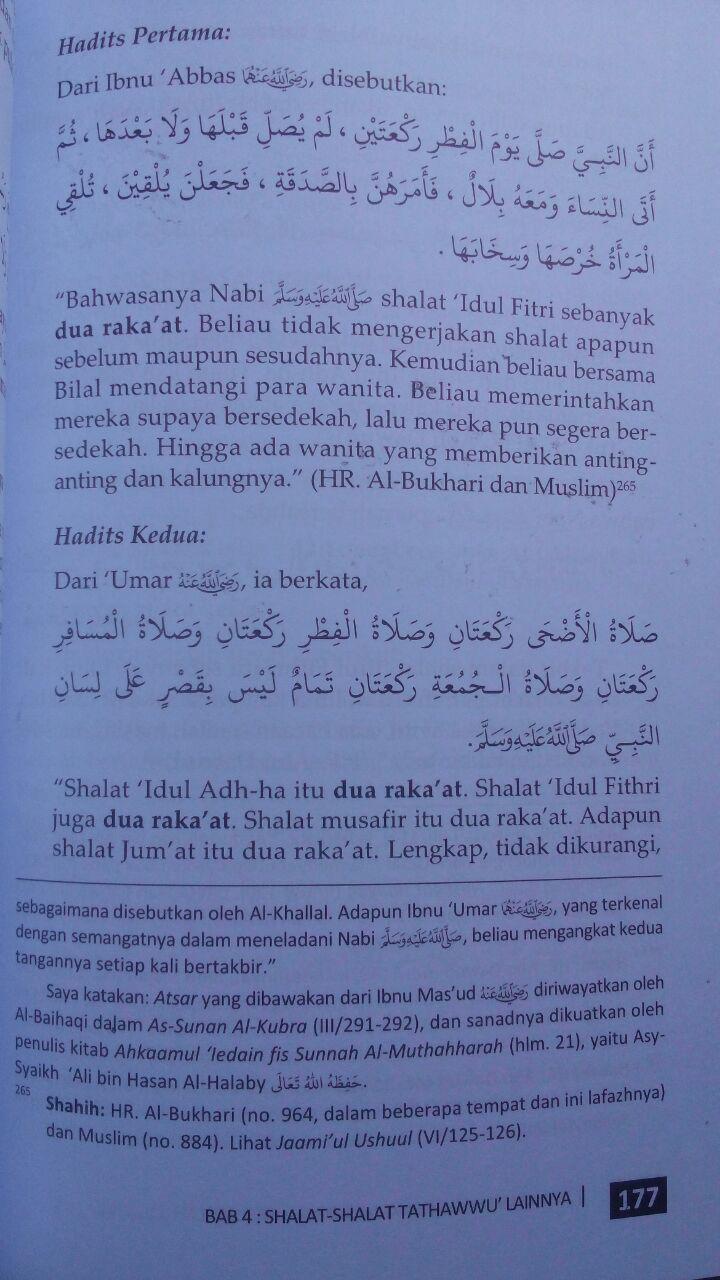 Buku Panduan Lengkap Shalat-Shalat Sunnah Rasulullah 45.000 15% 38.250 Media Tarbiyah Muhammad bin Umar Bazmul isi 3