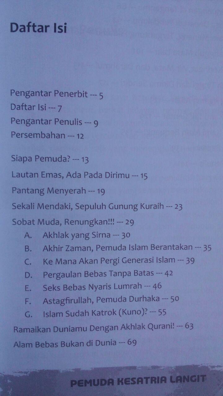 Buku Pemuda Kesatria Langit 24.000 15% 20.400 Pustaka Arafah Saied Makhtum isi