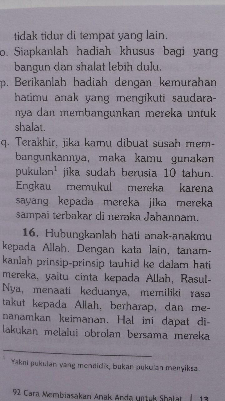 Buku Saku 92 Cara Membiasakan Anak Shalat 6.000 15% 5.100 Pustaka Imam Adz-Dzahabi Hanna binti Abdul Aziz Ash-Shani isi 2